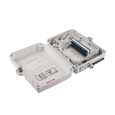 China Fiber Optic 24 Core Wall Mounted Enclosure Ip65 With Wall Mount Pole Accessories Te koop