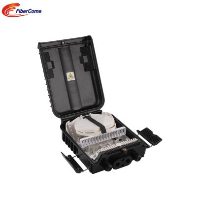 中国 16 Core Fiber Optic Distribution Box IP65 FTTH Equipment fiber optic terminal box good quality SC or PLC splitter Fiberopticbox 販売のため