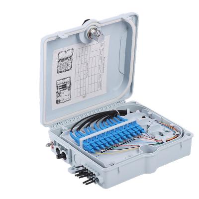 China Factory supply 12 Core fiber joint box IP65 odf 12 cores ftth optical distribution box 12 outlets for sale