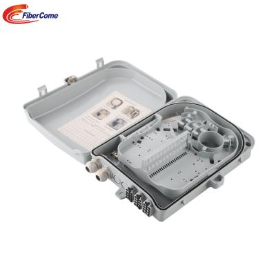 中国 24 Core Fiber Optic Termination Box IP65 FTTH Equipment Fiber Box SC/PLC 販売のため