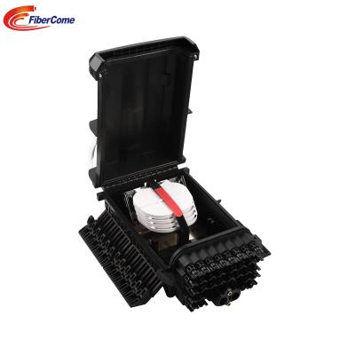 China IP68 Fiber Optic Termination Box 32 Hole 2 In 32 Out Ftth 32 Box PP+GF Enclosure for sale