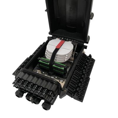 China 16 Core 4 Inlet 16 Outlet Fiber Optic Joint Box Splice Closure Joint Box FTTH IP68 à venda