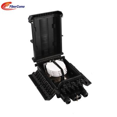 China New Product 4/16 ports Fiber Optic Distribution Box terminal box with 16pcs SC flange watertight joints fiber box huawei IP68 for sale