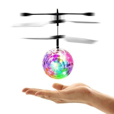 China Mini RC Hobby Drone RC Helicopter Aircraft Flying Ball Toys Ball Shinning LED Lighting Quadcopter Drone Fly Helicopter Kids Toys for sale