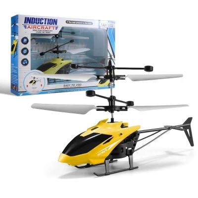 China RC Hobby Helicopter Toy Luminous Electric Toy Flying Induction Vehicle Levitation Gesture Induction Remote Control Children for sale