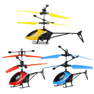 China RC Hobby Helicopter Toy Luminous Electric Toy Flying Induction Vehicle Levitation Gesture Induction Remote Control Children for sale