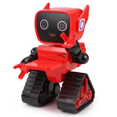 China Battery Operated Children's Intelligent Programmable Radio Remote Control Diy Robot Children's Educational Building Toys Toy New Smart Robot Model for sale