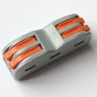 China Automotive Wire To Wire Connector Push 3 Pole New Design 222-415 2 3 5 Pole Lever Connector 32A TB 222 Blocks With High Quality for sale