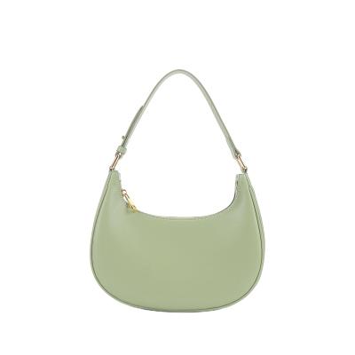 China Bonita OEM/ODM Bag Cowhide Dumpling Daily Fashionable Female Bag Leisure Retro Female Shoulder Bag for sale