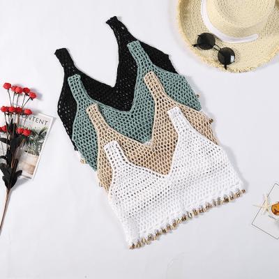 China Plus Size Crochet Beachwear Chiffon Kimono Women Blouse Bohemia Print Sunscreen Cover Up Beachwear for sale