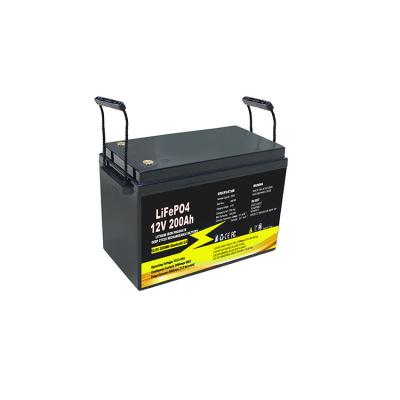 China Long cycle life 12V 50Ah 100Ah 200Ah 300Ah 400Ah battery pack Lifepo4 with bms for solar system rv electric car scooter motorcycle boat for sale