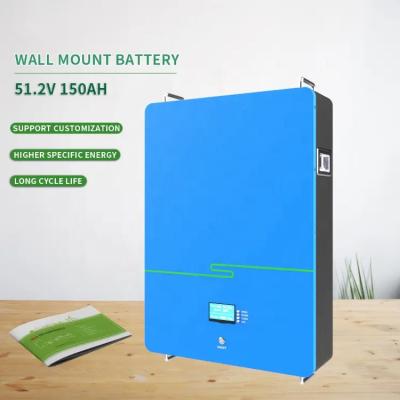 China Super Lifepo4 Lithium Lifepo4 Lithium Solar Batteries 48v 100Ah 200Ah Powerwall 10Kwh Home Long Lifecycle Capacitor Solar Storage for sale