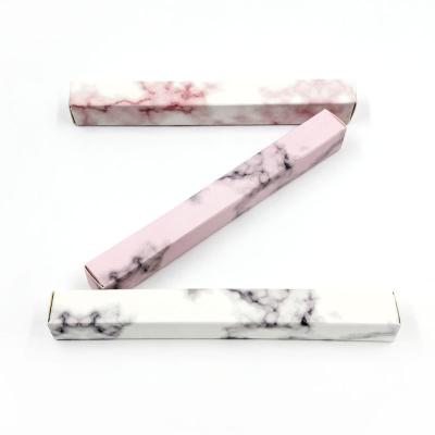 China Pen Packaging Private Label Marble Waterproof Eyeliner Glue Magnetic Eyeliner Box for sale