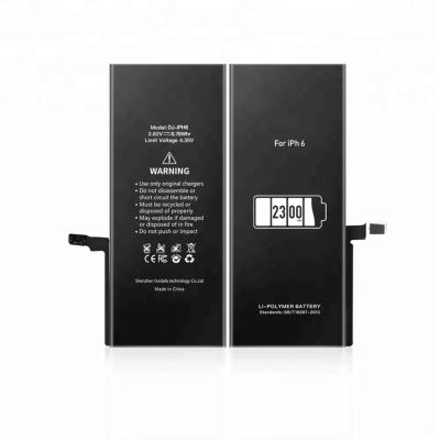 China Mobile Phone 6 6S 6plus 6S Mobile Phone Large Capacity 2300mAh Mobile Phone Battery Replacement 7 7plus for sale