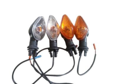 China 2014 Titan150 Motorcycle Winker Light Flasher 12v Class A Orange / White Color for sale