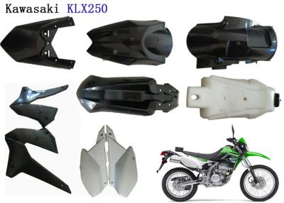 Κίνα Πλαστικές εξαρτήσεις μοτοσικλετών Kawasaki Klx250, πλαστικό υλικό ABS κάλυψης σώματος μοτοσικλετών προς πώληση