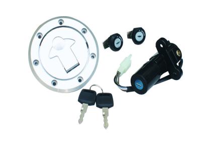 China Pulsar180 Motorcycle Fuel Tank Lock Ignition Switch / Fuel Tank Cap Fit For Bajaj for sale