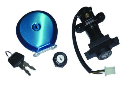 China BAJAJ BOXER CT100 Lock Sets Smotorcycle Fuel Tank Cap ISO9000 Certificated for sale