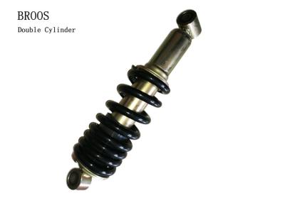 China Double Cylinder Motorcycle Rear Shock Absorber Black Color With Long Service Life for sale