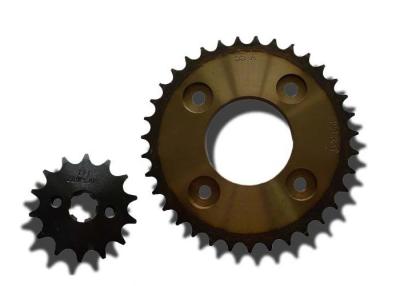 China Durable 1045 Steel Motorcycle Sprocket Chain For Suzuki Motorbike Parts for sale