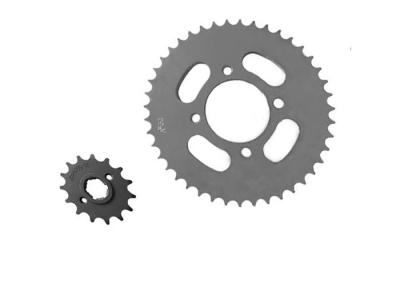 China Suzuki Motorcycle Sprockets And Chains 1045 1023 Steel Material , Not Easily Broken for sale