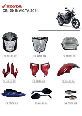 China Durable Motorcycle Light Kit HONDA CB150 INVICTA 2014 Suitable For All Motorbike for sale