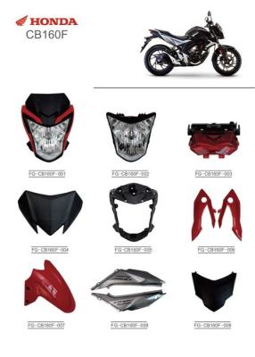 China Motorcycle Series Accessories Headlamp Assembly Protective Cover Parts Honda CB160F for sale