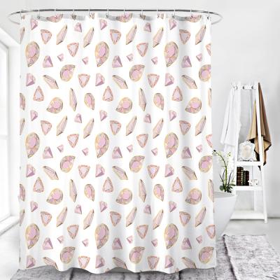 China Viable Wholesale Bathroom Shower Curtain Waterproof Clear Shower Curtain Liner for sale