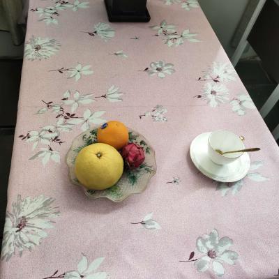 China Oilproof Tablecloth Digital 3d Printing Polyester Factory Geometry Waterproof Table Cloth For Family Party Table Cover for sale