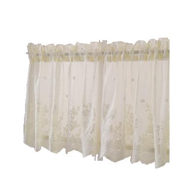 China New Blackout Fashion Short Halfd Curtain Lace Window Kitchen Curtains for sale