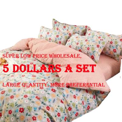 China Factory Direct Sale Nondisposable, Wholesale Clearance, Cheap Sheets, Bedding, Family Sets for sale