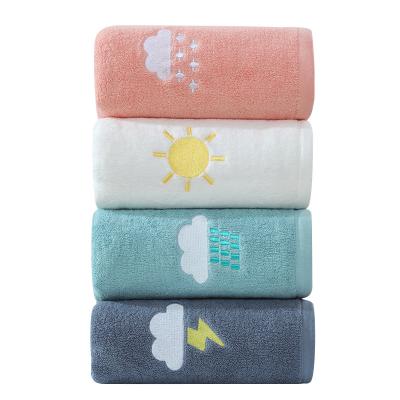 China Manufacturer Direct Selling Pure Cotton QUICK DRY Bath Towel 140*70 Thickened Hotel Beauty Salon Soft Absorbent Border Wholesale for sale