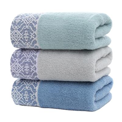 China QUICK DRY Wholesale Pure Cotton Towel Manufacturer Household Absorbent Face Wash for sale