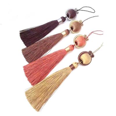 China Wholesale Curtain Gold Tennis Tassels Hanging Ball Curtains Rope Curtain Accessories for sale