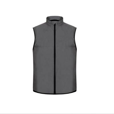 China Gray Reflective CURRENT S-XXXL SAFETY Vest for sale