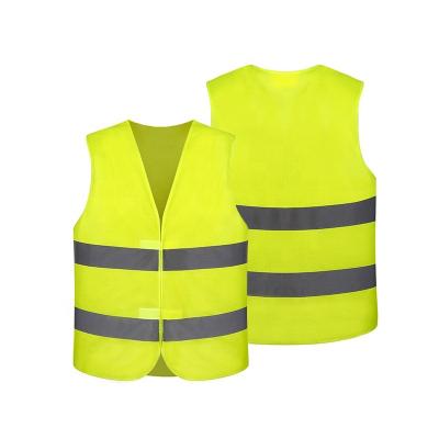 China High Visibility Hi Visibility Custom Reflectors Vest Safety Vest Orange For Advertising for sale