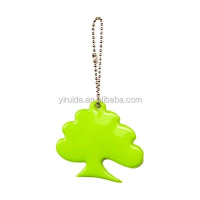 China Reflective Shaft Shaped Reflective Reflective Hanger Customized Key Chain for sale