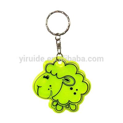 China For promotion and safety fasion 3M Soft Reflective Key Chain EN13356 for sale