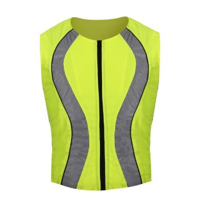 China High Visibility Safety Cheap Sports Invest Motorcycle Reflective Vest for sale