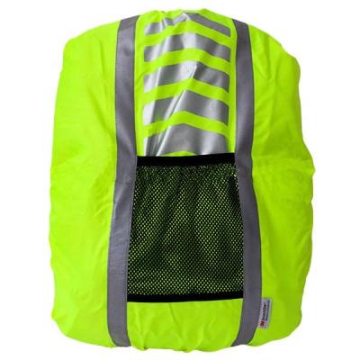 China High Visibility High Visibility Backpack Rain Cover Reflective Safety Bag Cover for sale