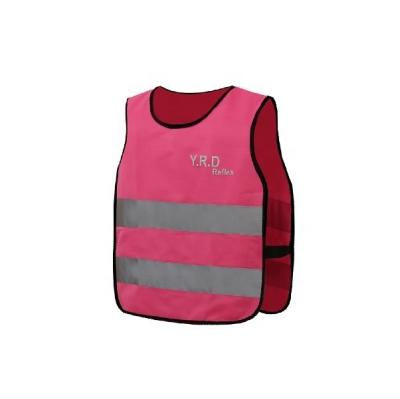 China High Visibility Kids Pink Color Hi Strength Vest With Logo High Visibility Safety Vest for sale