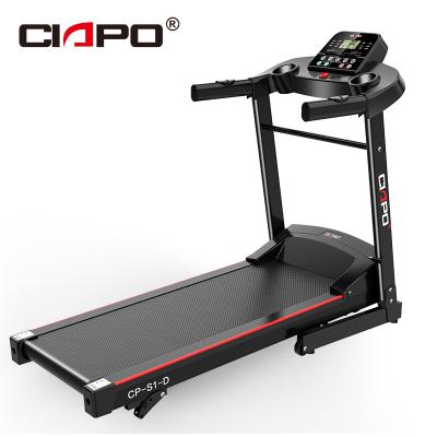 China 2021 New Design Home Gym Fitness Equipment Working Home Folding Machine Treadmill Cheap Motorized for sale