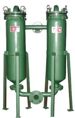 Cina Sacchetti industriali Filtri a pressione duplex Pressione 0,4 MPA Prodotti chimici usati, olio commestibile in vendita