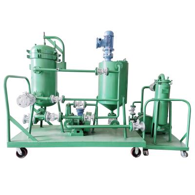 China Filtro de descarga de folhas de pressão vertical da série NYB Automático com tanque de mistura à venda