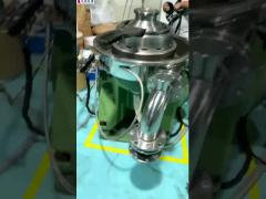 2000~3000L/h Dairy Cream Separator Milk Skimming Machine