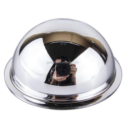 China With Rubber Edge 360 ​​Degree Full Security Security Mirror PMMA Convex Mirror Dome Spherical Acrylic Mirror for sale