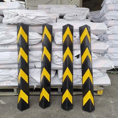 China High Quality Synthetic Rubber Column Protector For Car Parking Wall Corner Guard Protector For Wall Rubber Corner for sale