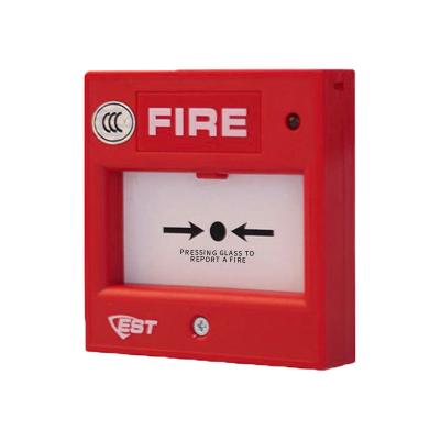 China 24V Smart Manual Alarm Button Fire Alarm Accessible Button J-SAP-M-SIGI271T for sale