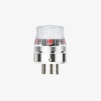 China Explosion Proof Sound And Light 24VDC Red Light Alarm 304 Stainless Steel Material KS100 for sale