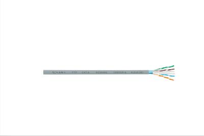 China cable de la chaqueta Cat5e F UTP del PVC LLDPE de la frecuencia de la transmisión 100MHz en venta